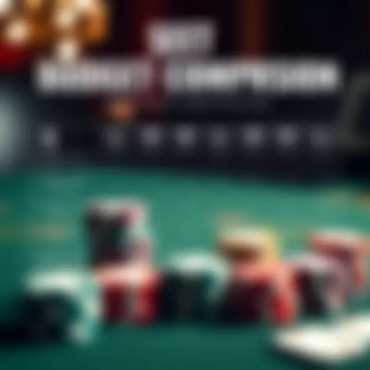 Poker Set Budget Comparison A budget comparison chart for different types of poker sets