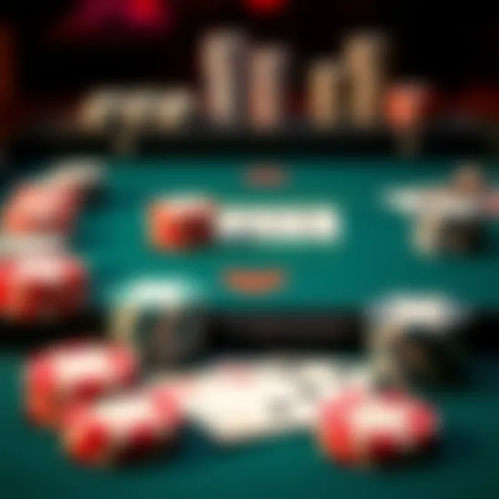 Quality Poker Set Design A beautifully designed poker set with chips and cards showcasing quality materials