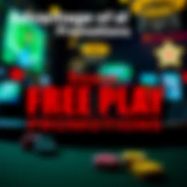 Advantages of Free Play Promotions Graphical representation of advantages of free play promotions