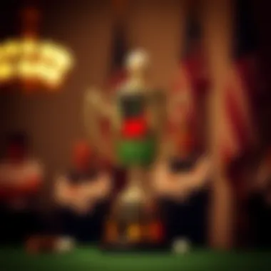 A trophy representing the Masters Title