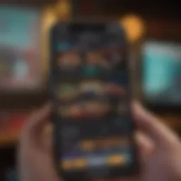 Visual representation of the BetMGM app interface showcasing bonus code input.