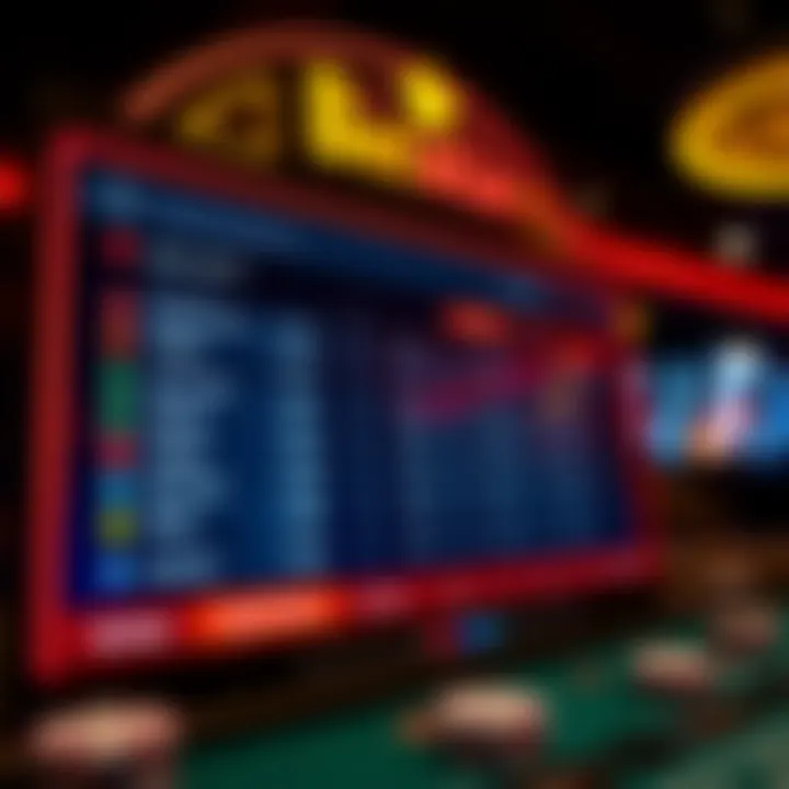 Exploring BetMGM Betting Options Overview of BetMGM platform interface showcasing various betting options