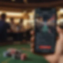 Overview of BetOnline mobile interface