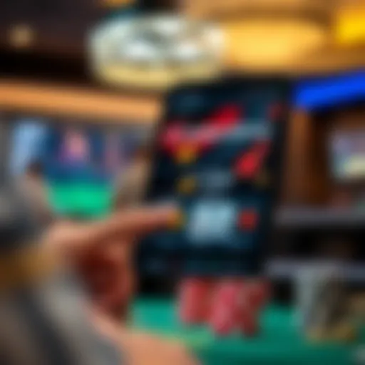 Exploring the User Interface User-friendly interface of the Betonline Poker App