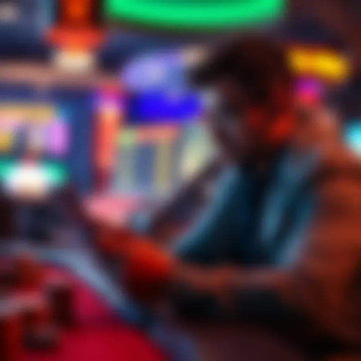 Visual representation of a bettor analyzing bonus eligibility criteria