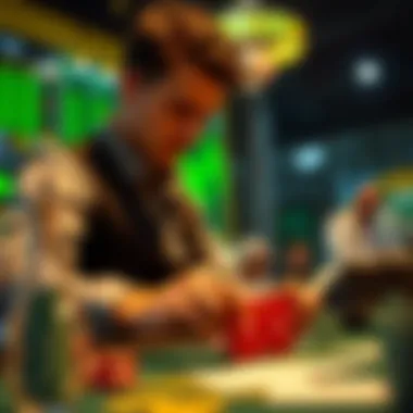 Conceptual image depicting informed decision-making in betting