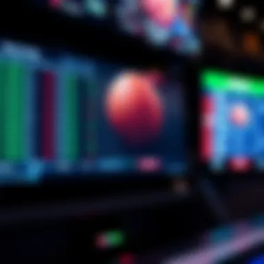 Variety of betting options displayed on screen