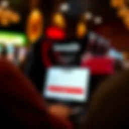 User interface of Bovada registration page