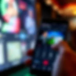 Sleek mobile interface of Bovegas