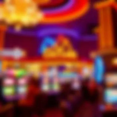 Vibrant Entertainment Scene at Caesars Vibrant nightlife and entertainment options