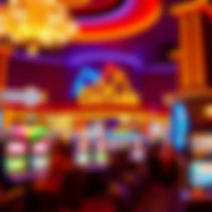 Vibrant Entertainment Scene at Caesars Vibrant nightlife and entertainment options