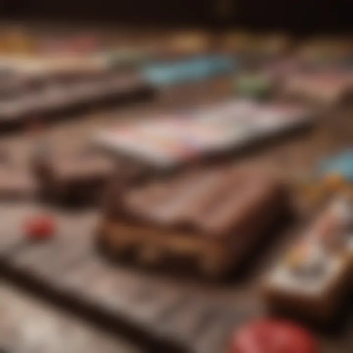 Marketing materials showcasing candy bar slots