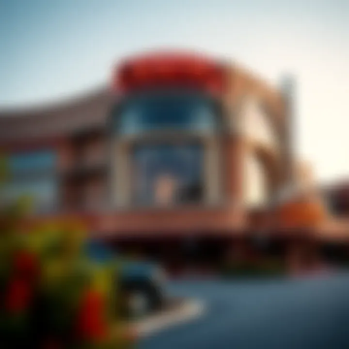 Exterior view of Casino Bristol TN showcasing its architectural design