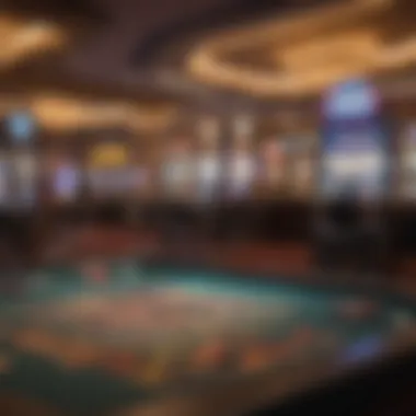 Diverse Gaming Options Awaiting Guests Vibrant Gaming Floor