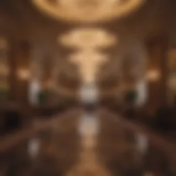 Luxurious Casino Hotel Lobby