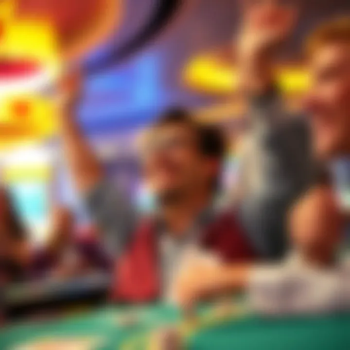 Celebrating a jackpot win at Chumash Casino