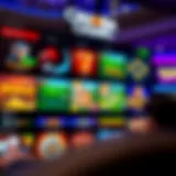 Chumba Casino user interface showcasing a variety of games