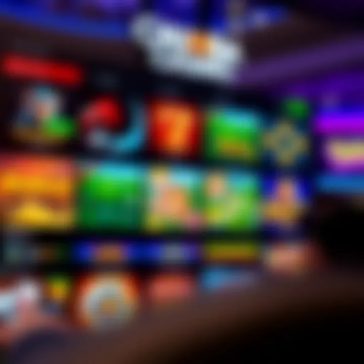 Diverse Game Selection at Chumba Casino Chumba Casino user interface showcasing a variety of games