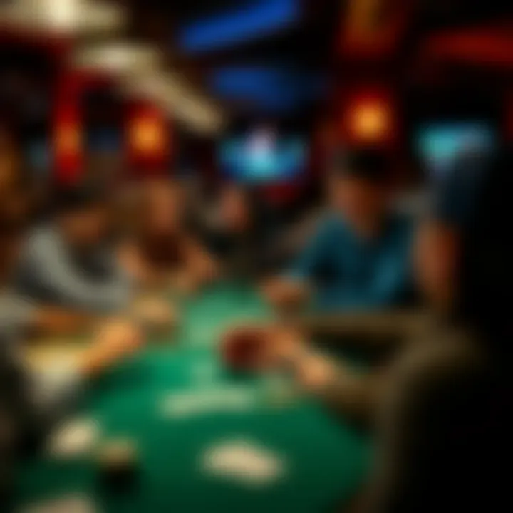 Illustration of community interaction features in Replay Poker's Facebook integration