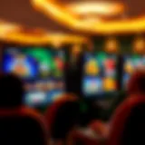 A vibrant online casino interface showcasing popular games