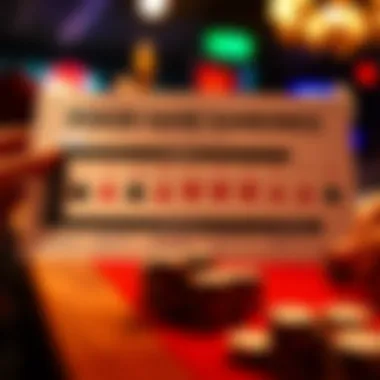 A strategic diagram showing essential poker hand rankings and their significance