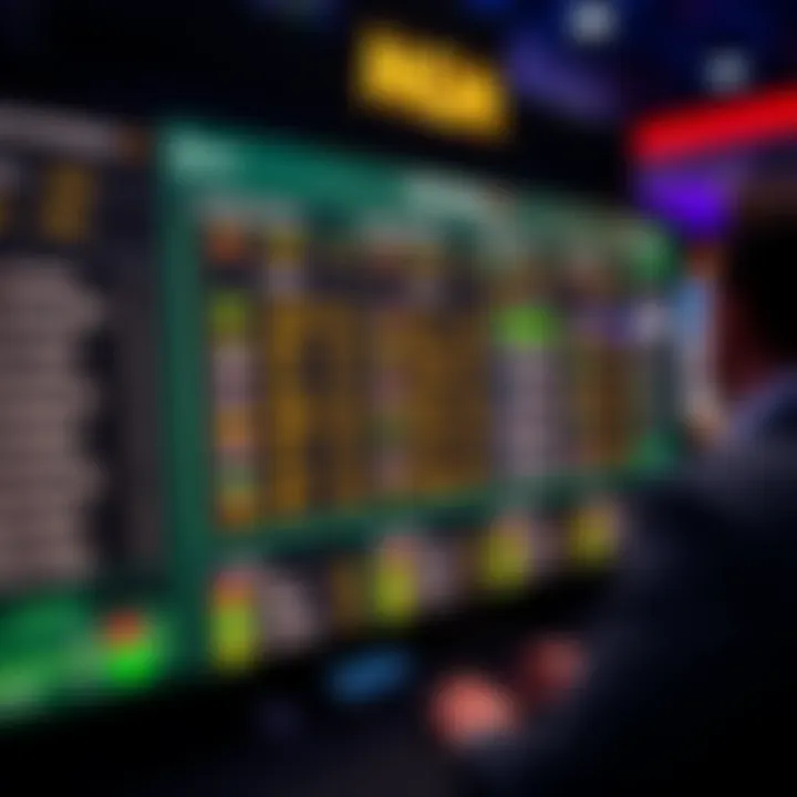 Exploring the MGM Sportsbook Interface MGM Sportsbook platform interface showcasing various betting options