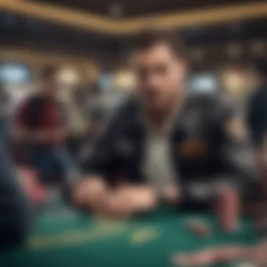 High-Stakes Betting with Draft King Draft King advertisement showcasing a high-stakes betting scenario