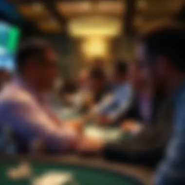 Stakeholders engaging in investment discussions