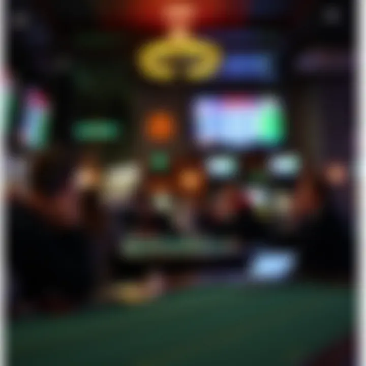 Exciting sports betting atmosphere