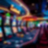 A vibrant display of various game options at DrakeCasino