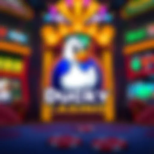 Ducky Casino Logo Representation A vibrant illustration of Ducky Casino's logo