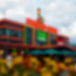 Exterior view of Emerald Queen Casino showcasing its vibrant atmosphere