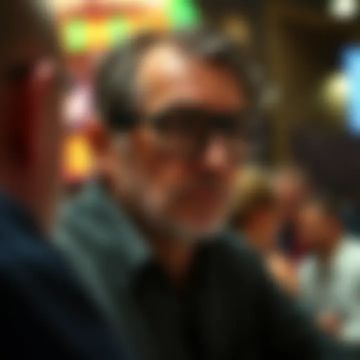 Expert analyst discussing game strategies