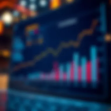 Graph showing statistical analysis for teams