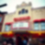 Historic casino facade in Shippensburg