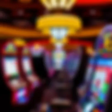 Bright and Colorful Slot Machines at a Shippensburg Casino Vibrant slot machines in a casino