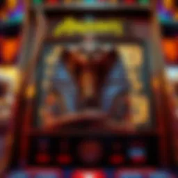 Anubis slot machine featuring ancient Egyptian symbols