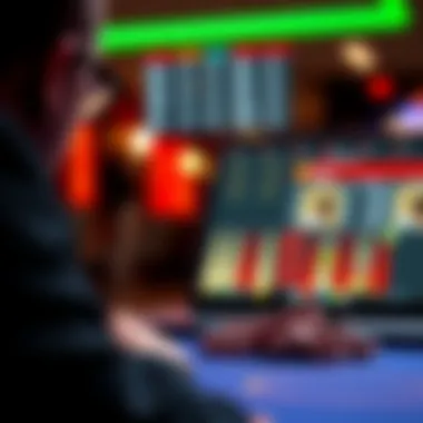 Online betting interface for backgammon