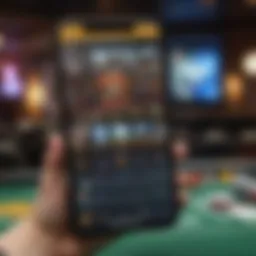 A user-friendly interface of a bracket maker app showcasing seamless navigation.