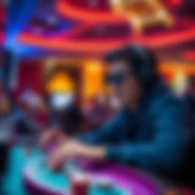 User Experience in Casino Apps User enjoying casino app experience