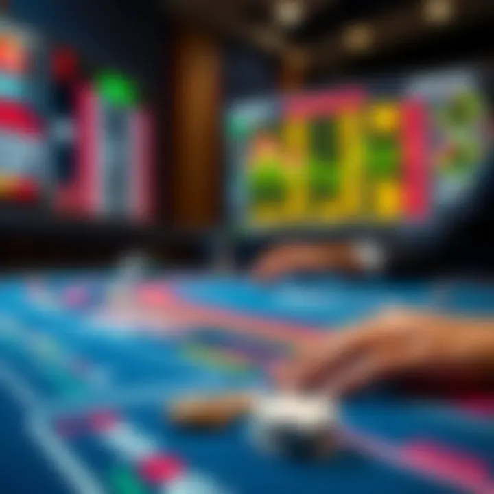 Statistics and Analytics Overview A close-up view of statistics and analytics provided by simulators