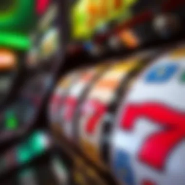 Bonus Spin Feature Highlight Close-up of bonus spin feature showcasing spinning reels