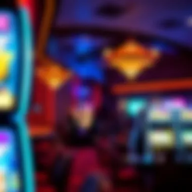 Entertainment venue within Buffalo Casino featuring a live performance