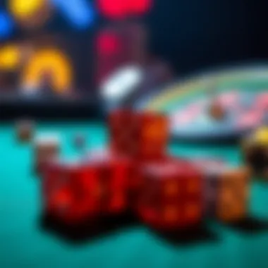 Strategic gameplay in action with casino dice