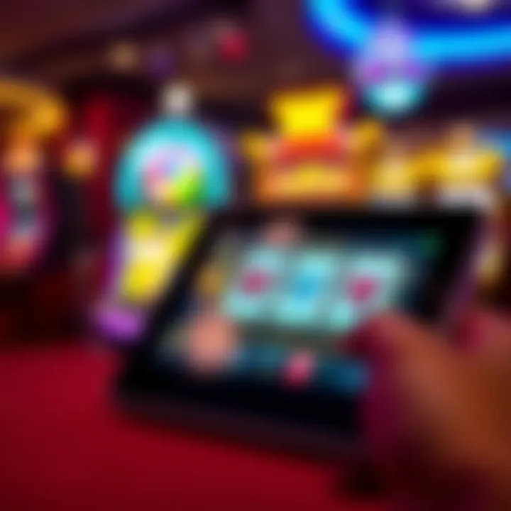 Enhancing Slot Game Strategies Strategic gameplay tips displayed on a digital device