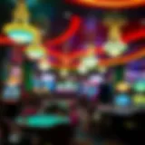 Interior view of Fortune Lounge Casino showcasing the vibrant gaming floor