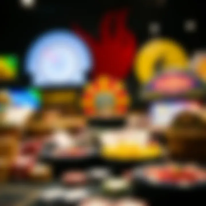 Diverse selection of free casino games