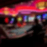 Virtual Casino Tournament Excitement Exciting atmosphere of a virtual casino tournament