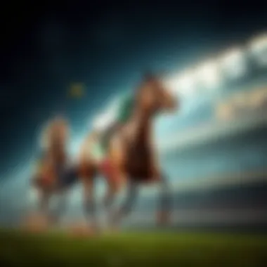 Detailing features of a horse racing app