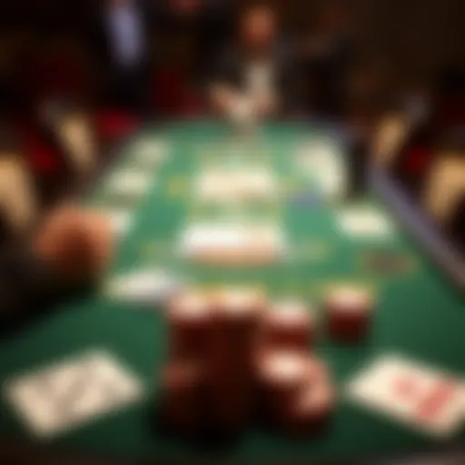 Three Card Poker Table Setup Three Card Poker table setup